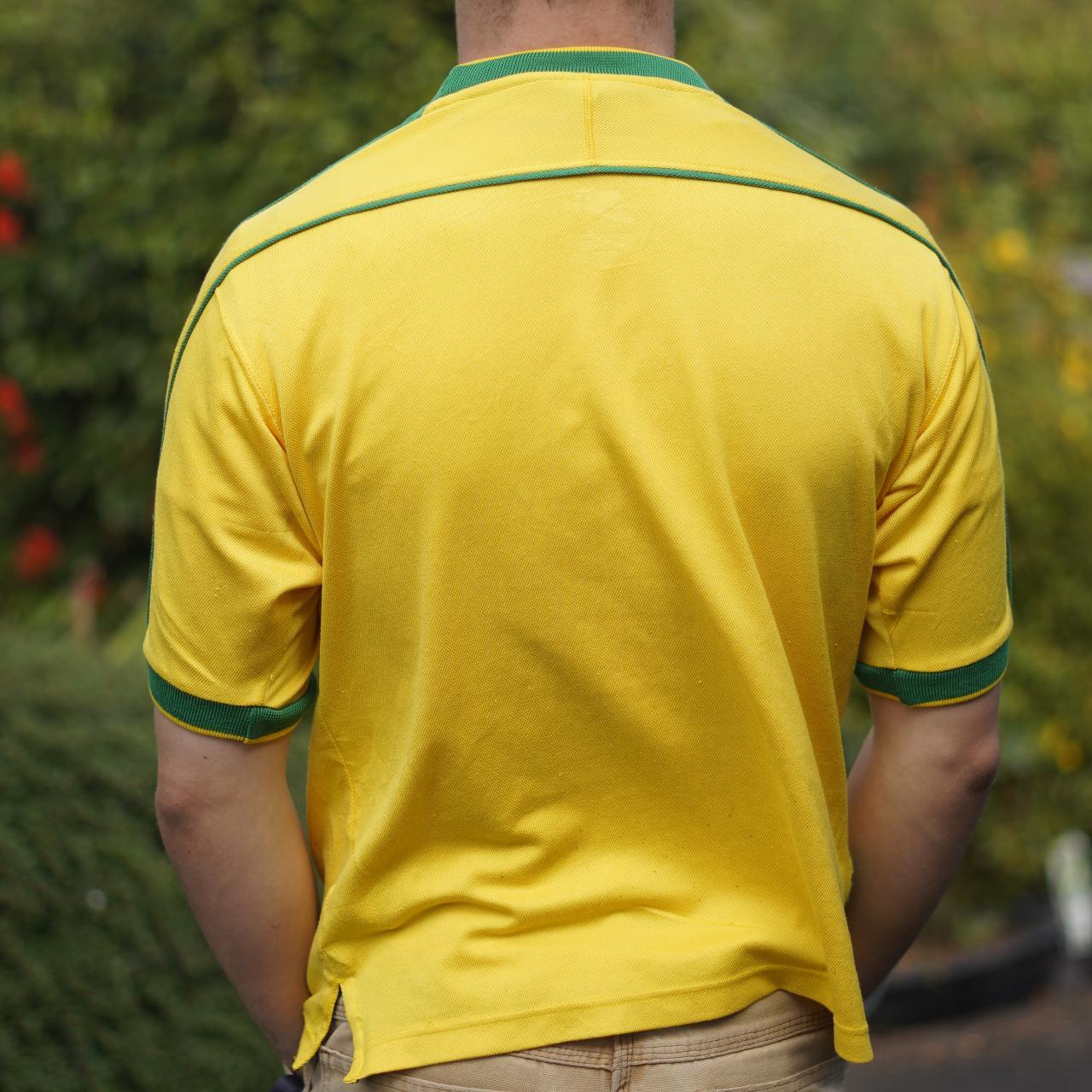 1998 Brazil Home Shirt by Nike. Size Small