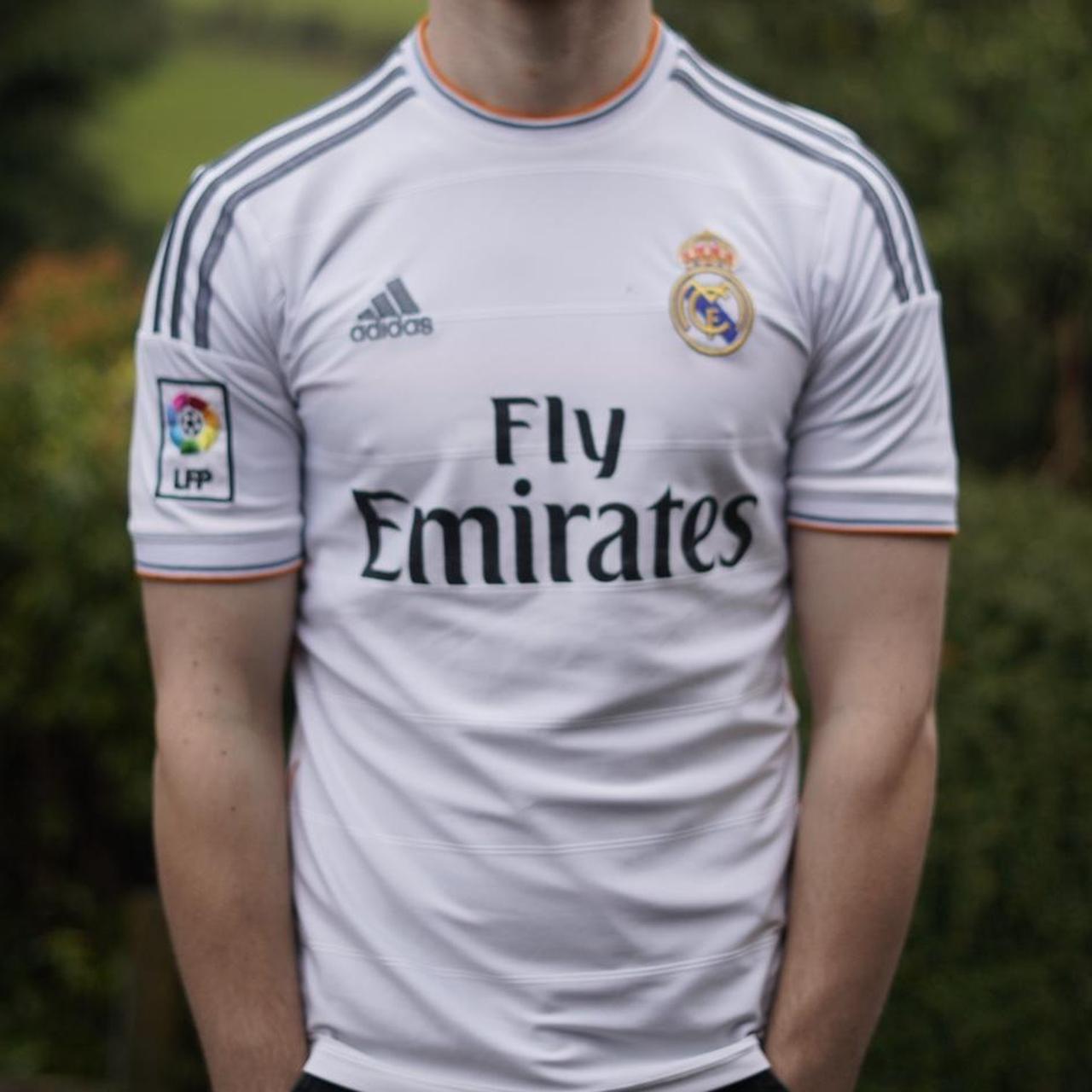 2013/14 Real Madrid Home Shirt by Adidas - Bale #11. Size XS