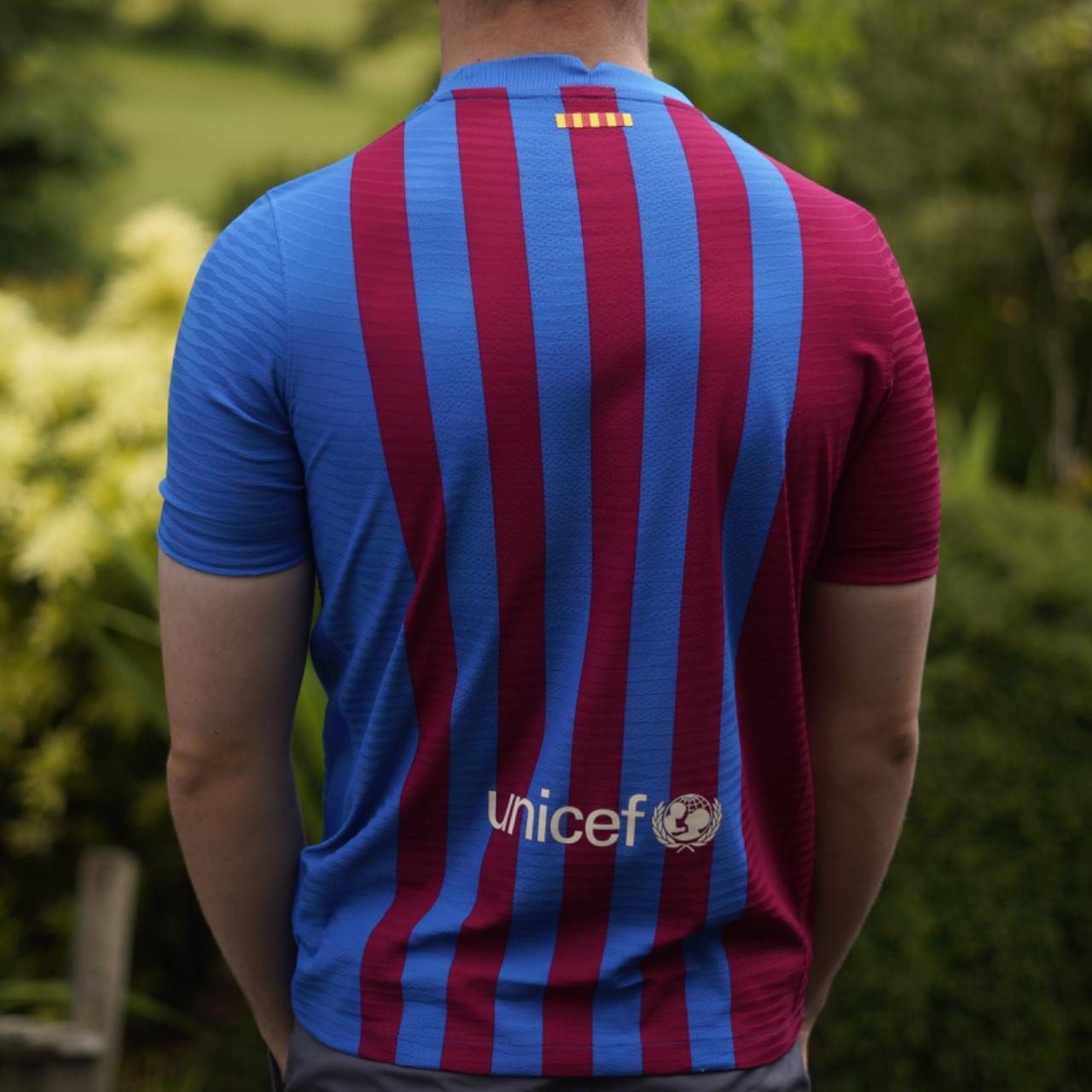 2021/22 Barcelona Home Shirt by Nike. Size XS