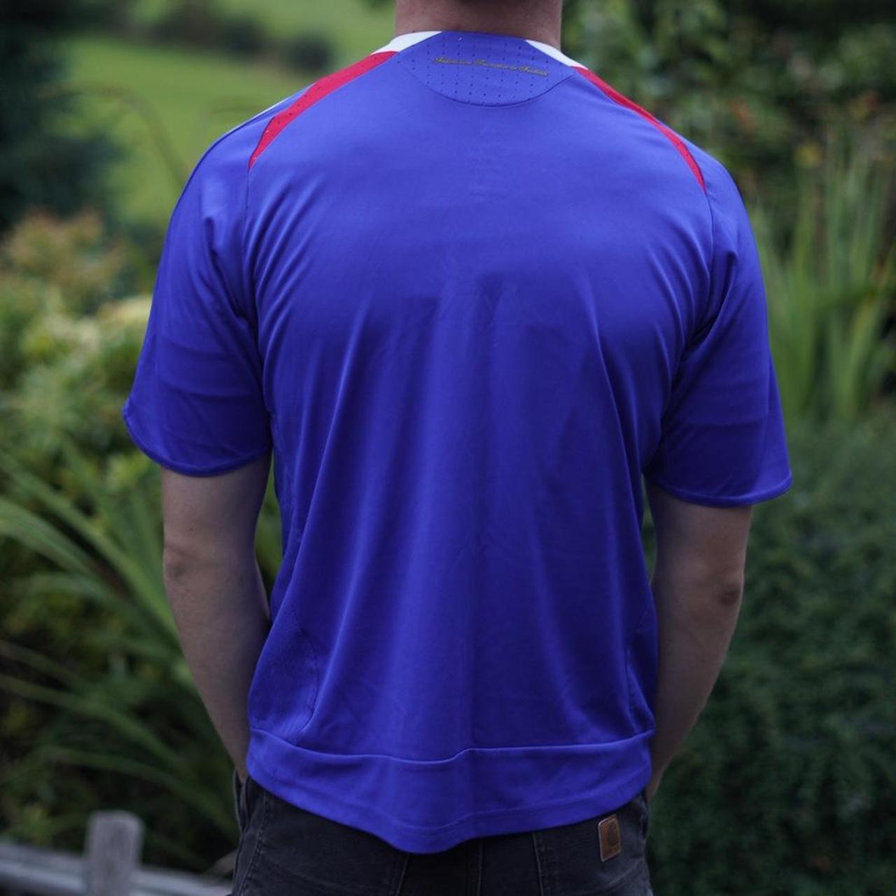 2007/08 France Home Shirt by Adidas. Size Small