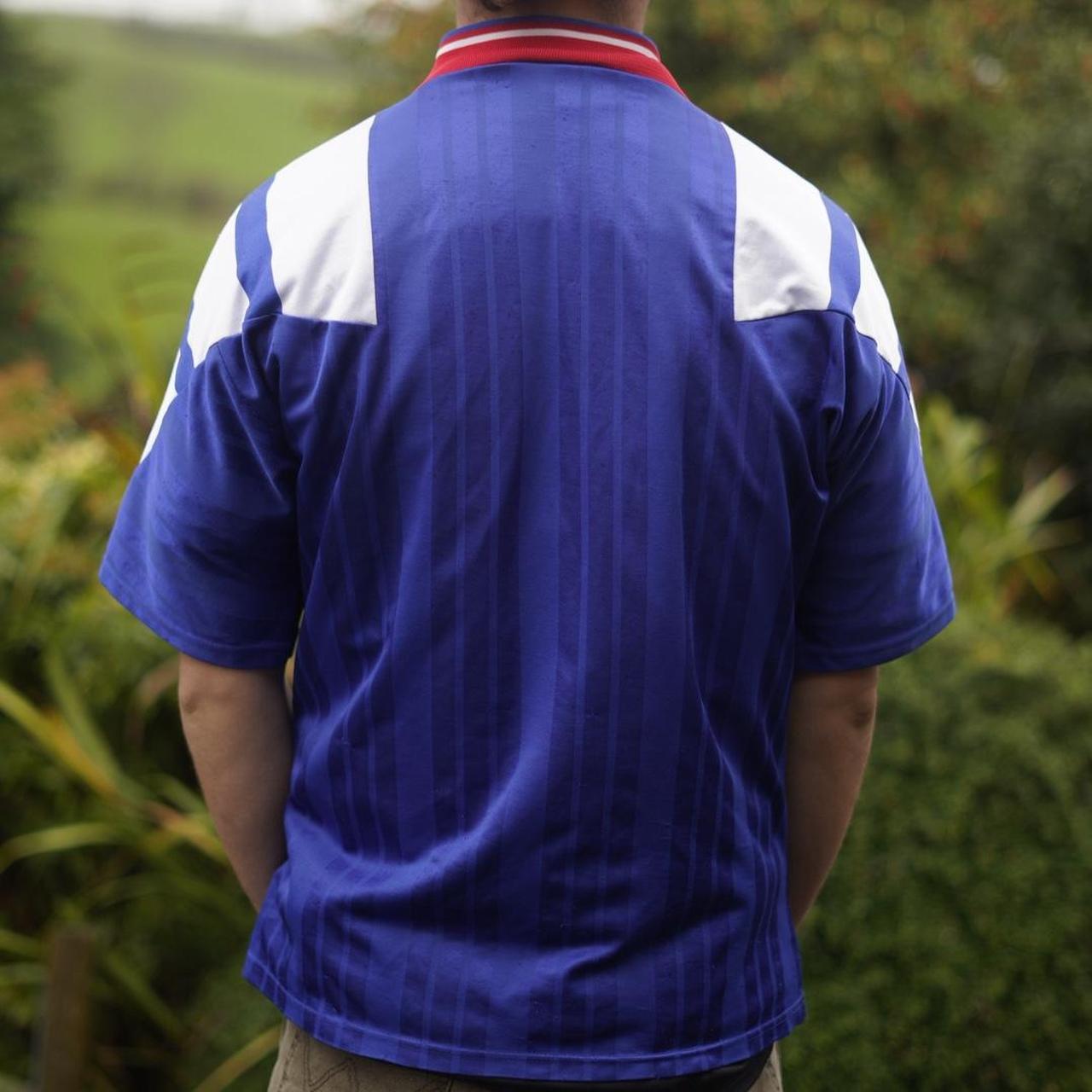 1992/94 Rangers Home Shirt by Adidas. Size Medium