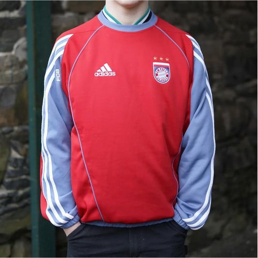 2005 Bayern Munich Sweatshirt by Adidas. Size Medium.