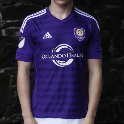 Orlando City 2015/16 Home Shirt by Adidas. Size Small.