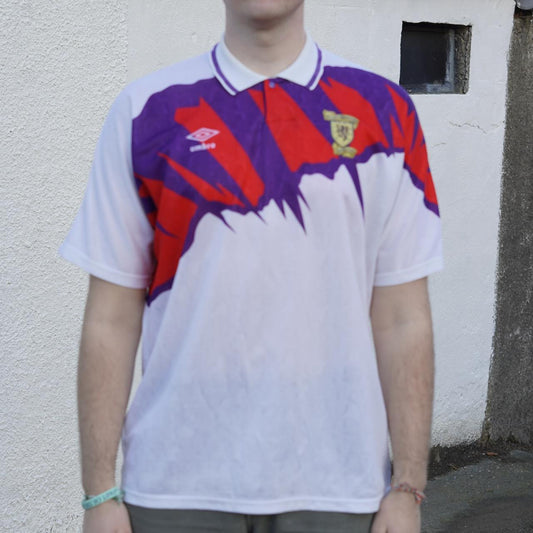 1992 Scotland Away Shirt by Umbro. Size Large