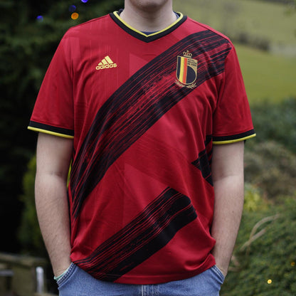 2020 Belgium Home Shirt by Adidas. Size XL.