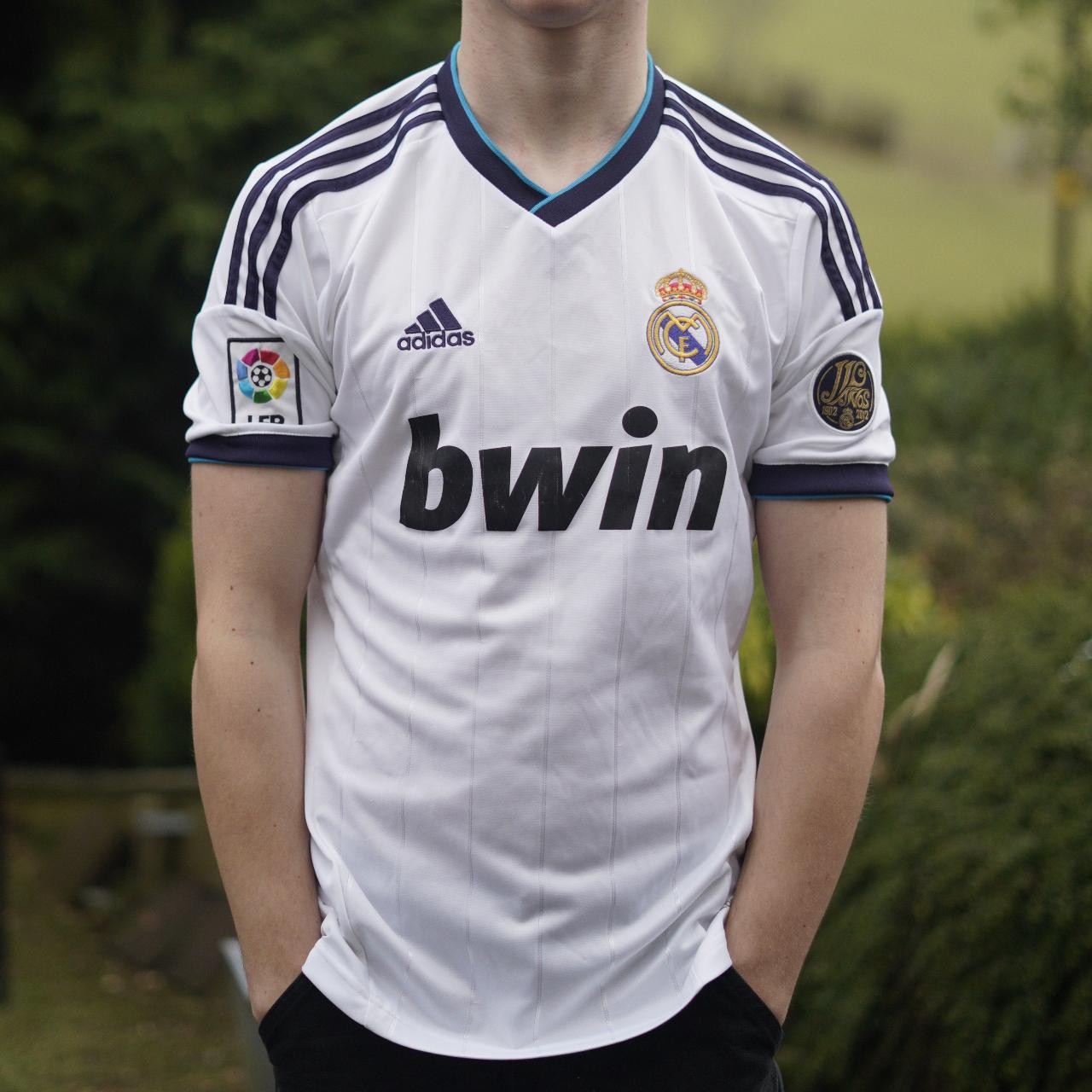 2012/13 Real Madrid Home Shirt by Adidas. Size XS