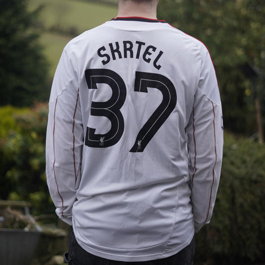 2010/11 Liverpool Away Shirt by Adidas - Skrtel #37. Size XL