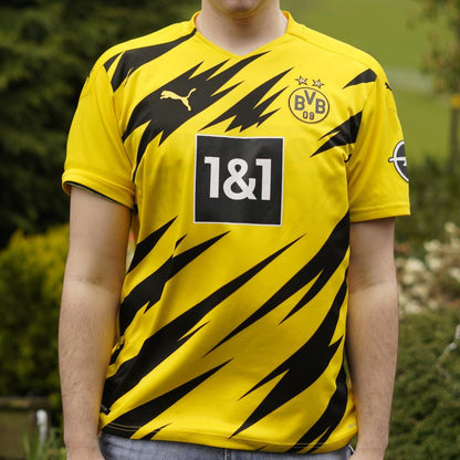 2020/21 Borussia Dortmund Home Shirt by Puma - Haaland #9. Size XL