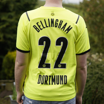 2021/22 Borussia Dortmund Third Shirt by Puma - Bellingham #22. Size XL