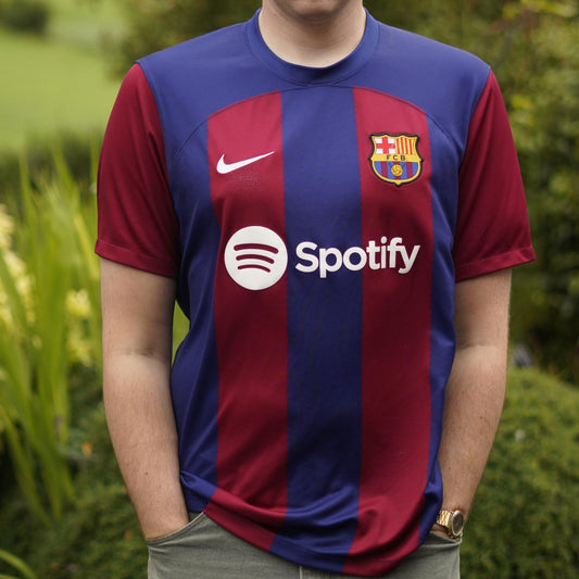 2023/24 Barcelona Home Shirt by Nike. Size XL