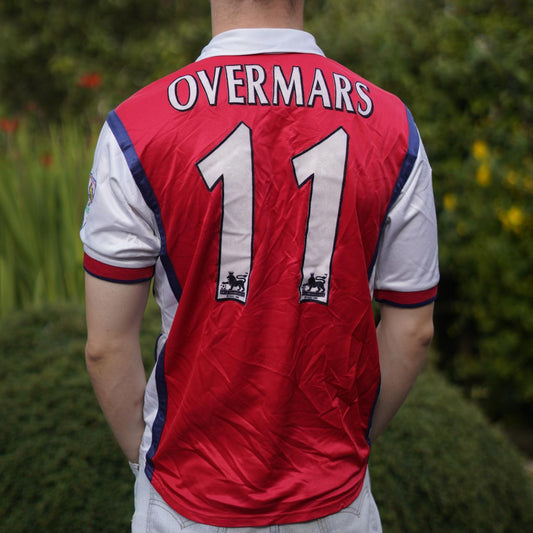 1998/99 Arsenal home Shirt by Nike - Overmars #11. Size Small