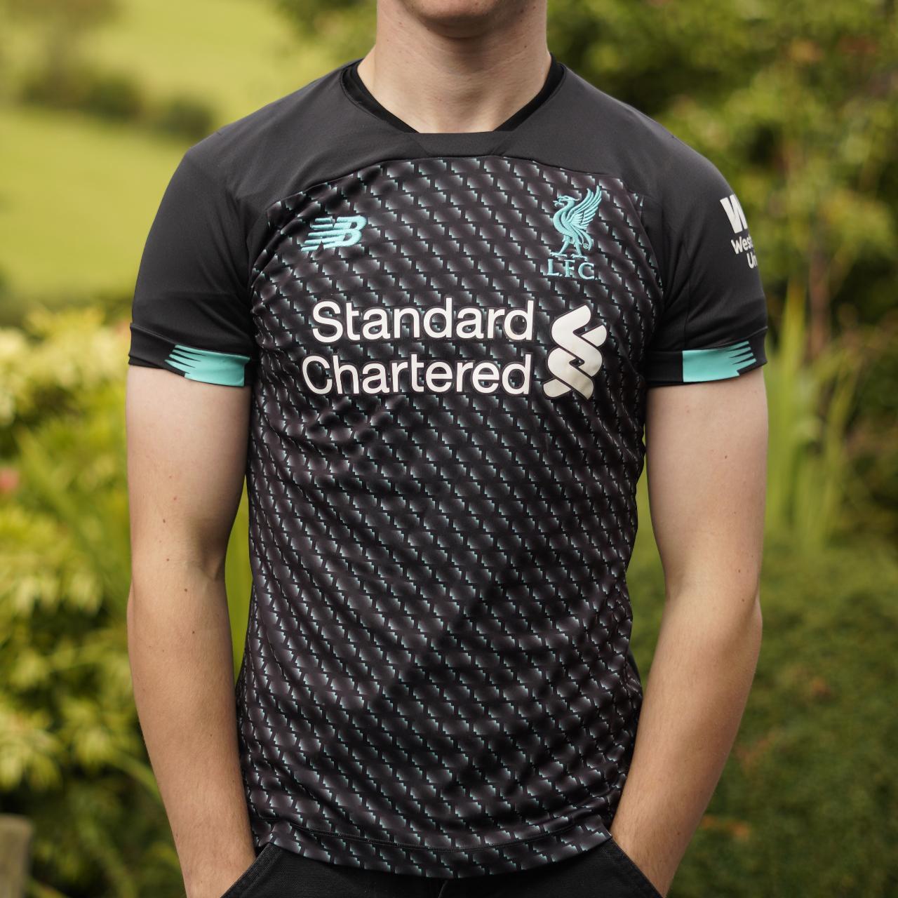 2019/20 Liverpool Third Shirt by New Balance - Van Dijk #4. Size XS (YXL)