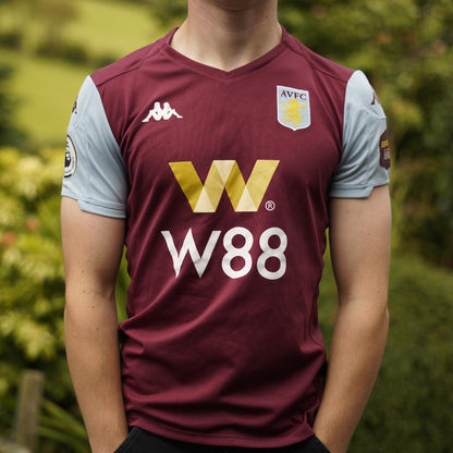 2019/20 Aston Villa Home Shirt by Kappa. Size XS