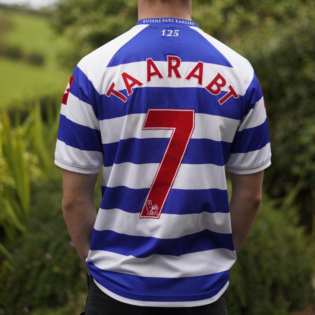 2011/12 Queens Park Rangers Home Shirt by Lotto - Taarabt #7. Size Small