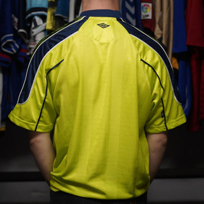 'The Lime' Mixer FC Shirt by Umbro. Size Medium.