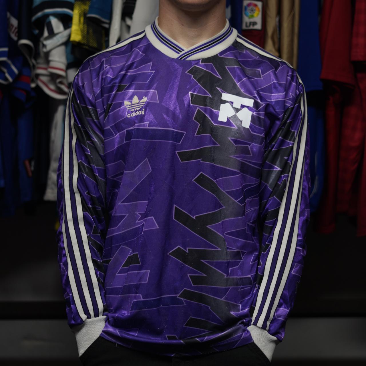 'Violet' Mixer FC Shirt by Adidas. Size Small.