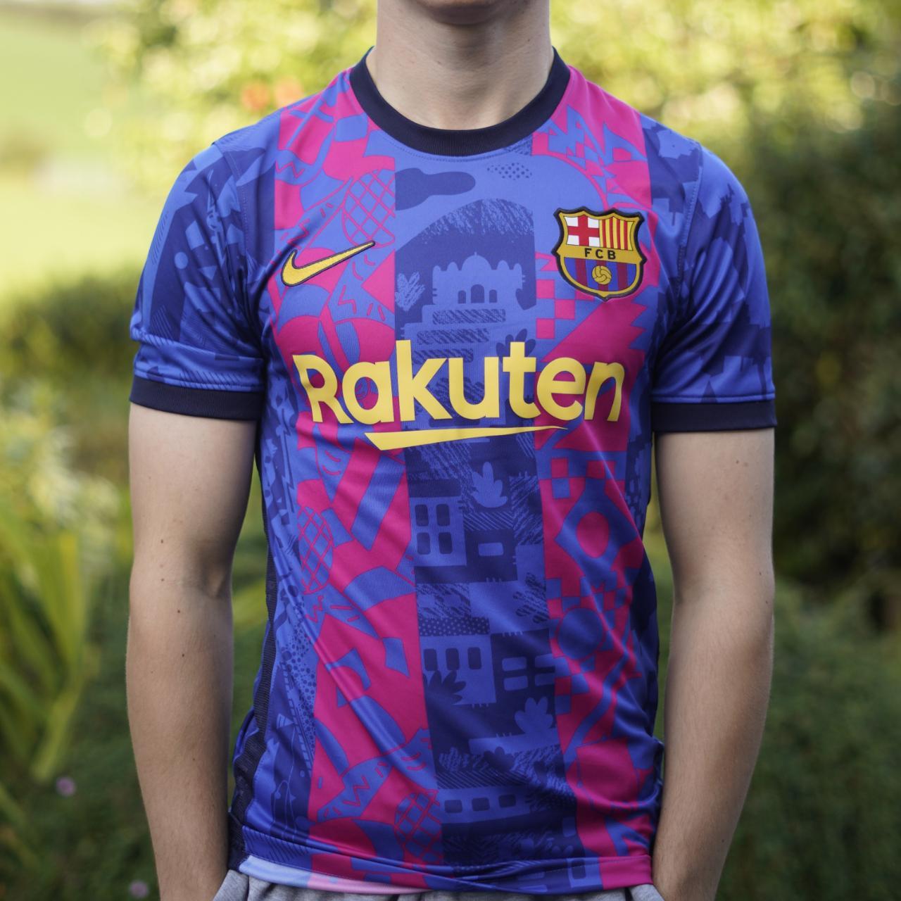 2021/22 Barcelona Third Shirt by Nike. Size XS