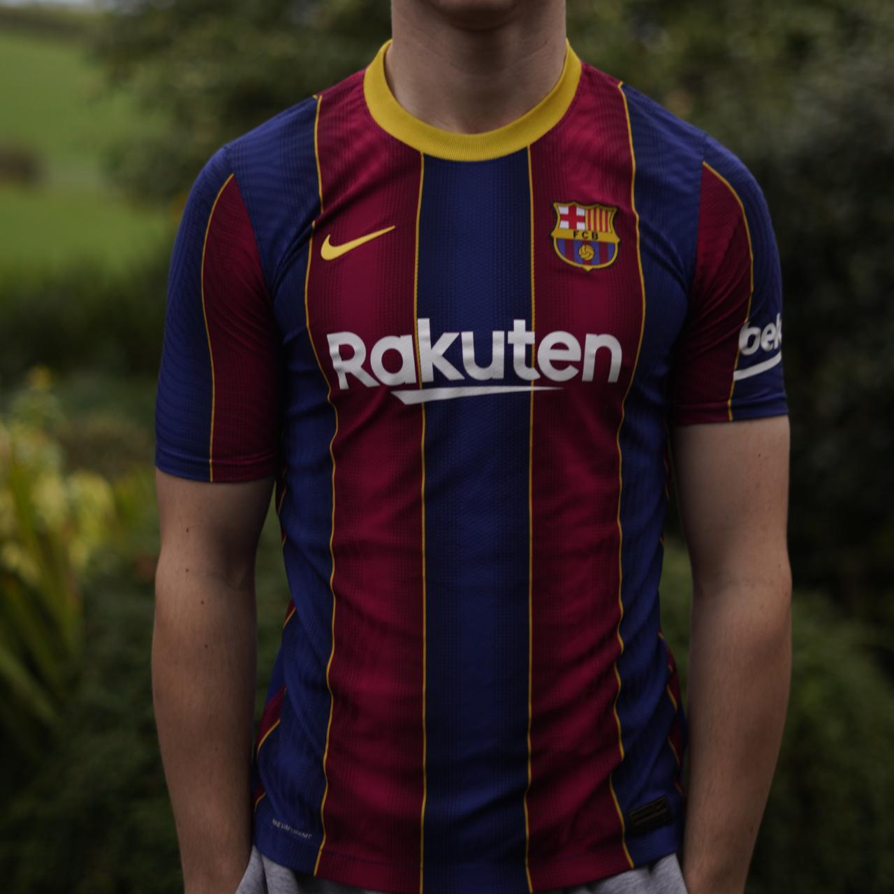 2020/21 Barcelona Home Shirt by Nike (Player Spec).

Size XS