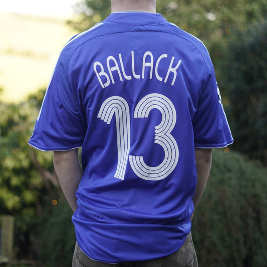 2006/08 Chelsea Home Shirt by Adidas - Ballack #13. Size Medium