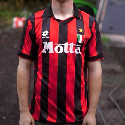 1994/95 AC Milan Home Shirt by Lotto. Size Medium
