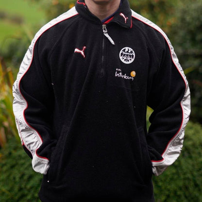 90's Eintracht Frankfurt Fleece. Size Medium