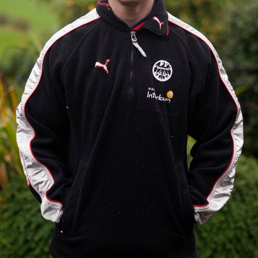 90's Eintracht Frankfurt Fleece. Size Medium