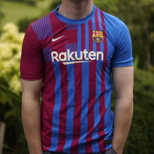 2021/22 Barcelona Home Shirt by Nike. Size XS