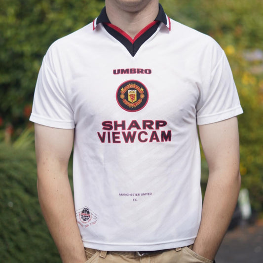 1996/97 Manchester United Away Shirt by Umbro Size XS