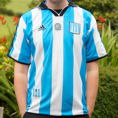 2000/01 Racing Club Home Shirt by Adidas. Size XL