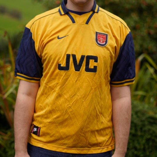 1996/97 Arsenal Away Shirt by Nike. Size XL