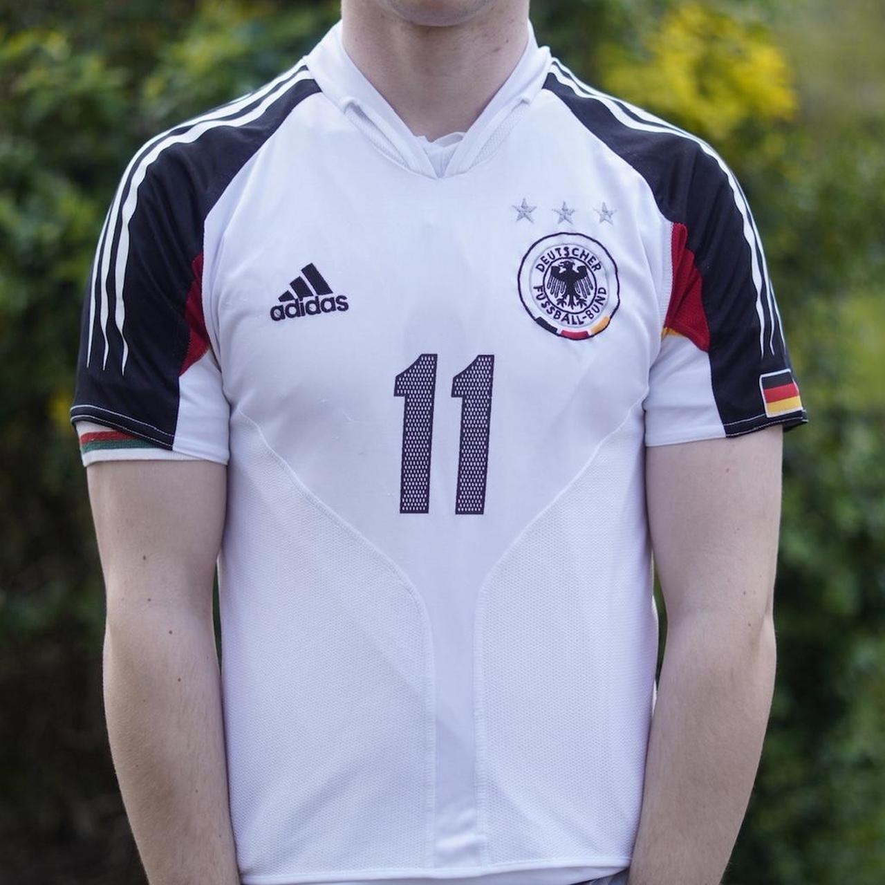 2004 Germany Home Shirt by Adidas - Klose #11. Size XS