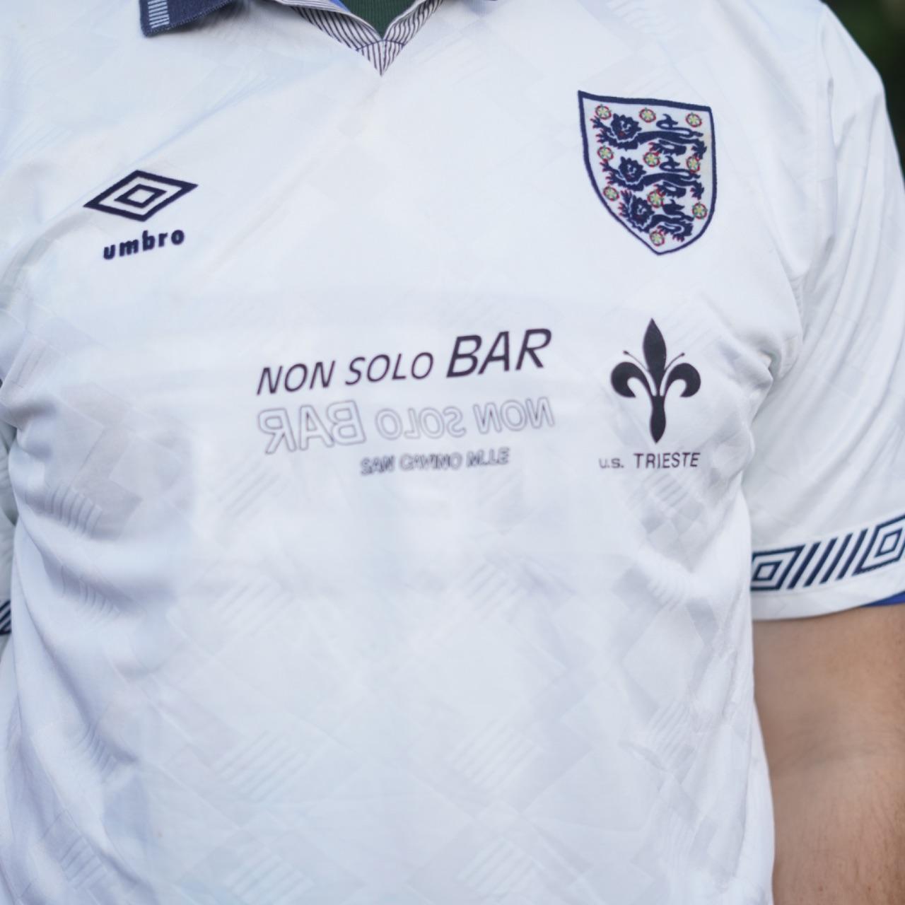 1990 England Home Shirt by Umbro. Size: XL