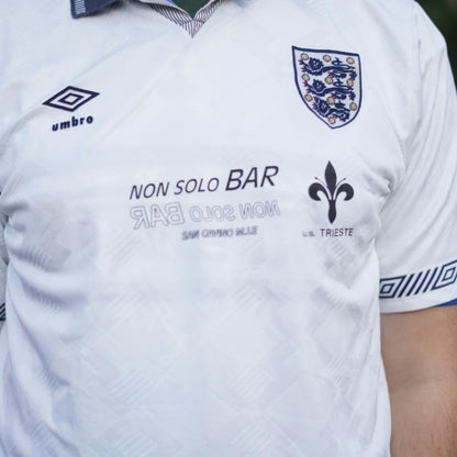 1990 England Home Shirt by Umbro. Size: XL