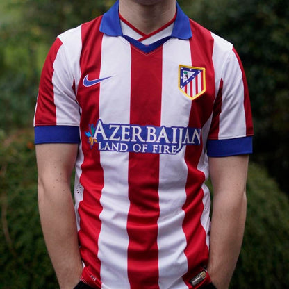 2014/15 Match Issue Atletico Madrid Home Shirt by Nike - Griezmann #7. Size Medium