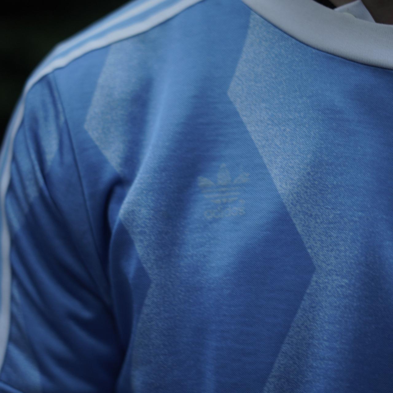 1980's Iceland Away Shirt by Adidas. Size Medium