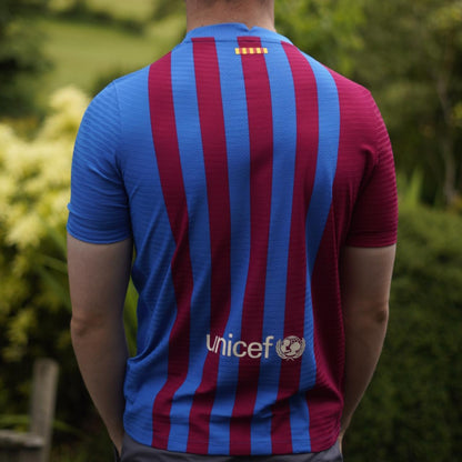 2021/22 Barcelona Home Shirt by Nike. Size XS