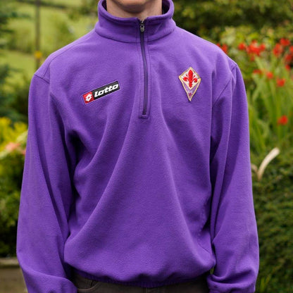 2001 Fiorentina Training Fleece by Lotto. Size Medium
