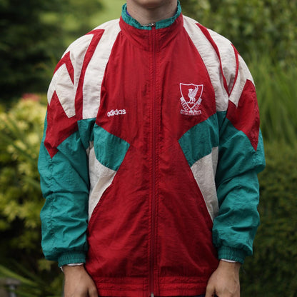 1992 Liverpool Track Jacket by Adidas. Size Large