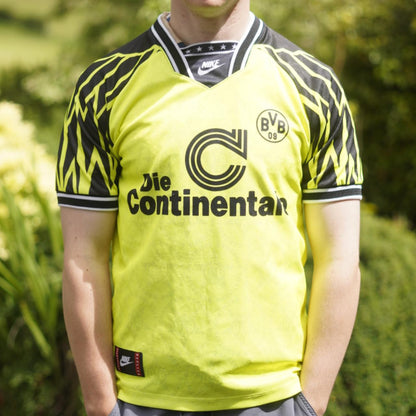 1994/95 Borussia Dortmund Home Shirt by Nike. Size XS