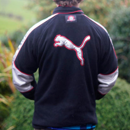 90's Eintracht Frankfurt Fleece. Size Medium