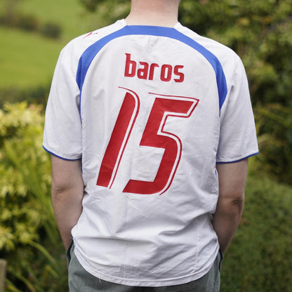 2006 Czechia Away Shirt by Puma - Baros #15. Size XL