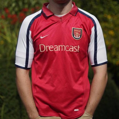 1999/00 Arsenal Home Shirt by Nike. Size XS