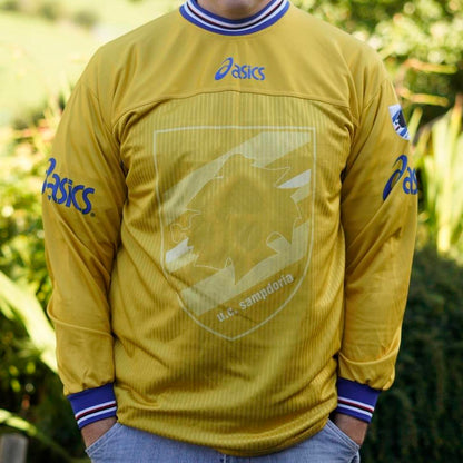 90's Sampdoria Training Shirt by ASICS. Size XL