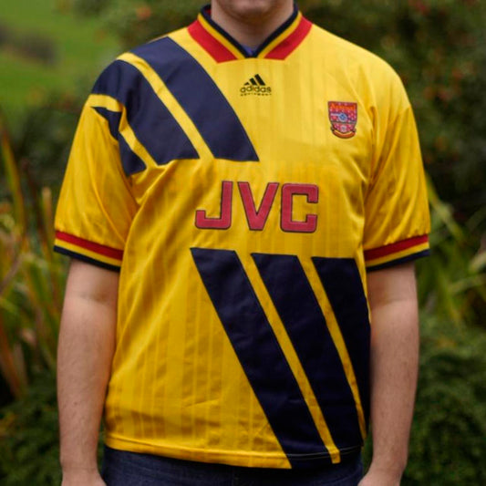 1993/94 Arsenal Away Shirt by Adidas. Size XL