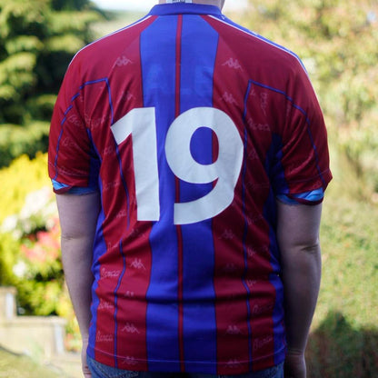1997/98 Barcelona Home Shirt by Kappa. Size XL