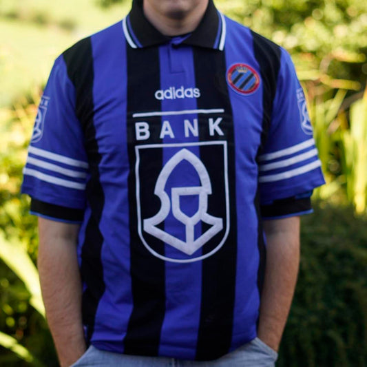 1996/97 Club Brugge Home Shirt by Adidas. Size XL