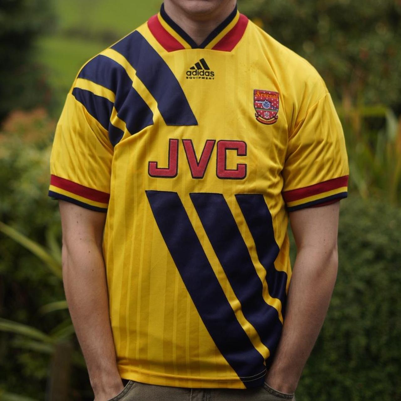 1993/94 Arsenal Away Shirt by Adidas. Size Small