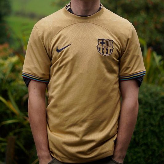 2022/23 Barcelona Away Shirt by Nike. Size Small