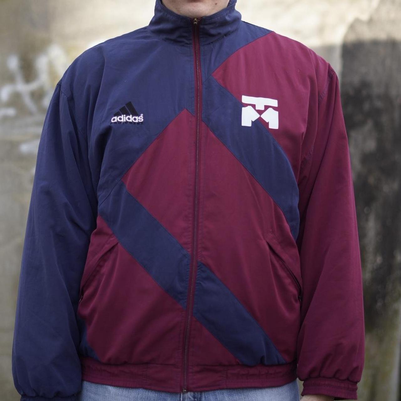 'Equip' Mixer Football Jacket by Adidas. Size Large
