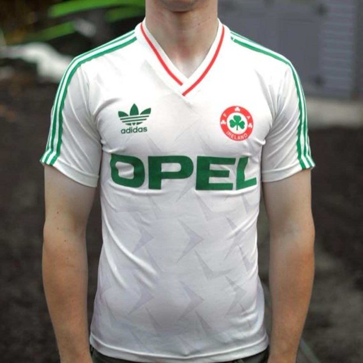 1990/91 Republic of Ireland Away Shirt by Adidas. Size XS